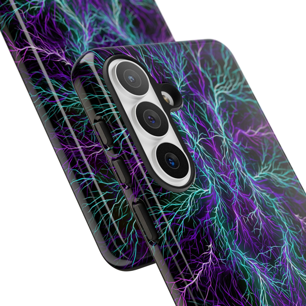 Electric Plasma Arbor · Tough Phone Case for Samsung · Purple