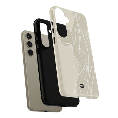 Ethereal Sand Silhouette · Tough Coque de téléphone pour Samsung