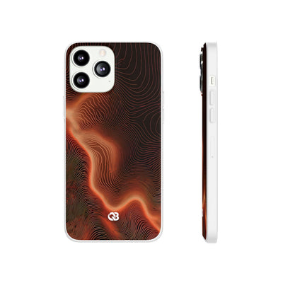 Caldera Ridge · Lite Phone Case for iPhone ·  Orange