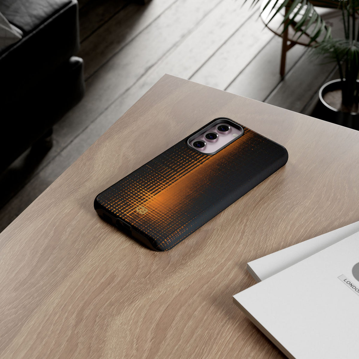 Amber Frequency · Tough Phone Case for Samsung · Orange