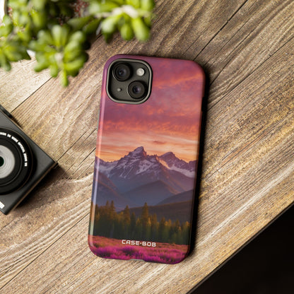 Snowcap Bloom iPhone 15 Plus Skal - Tough