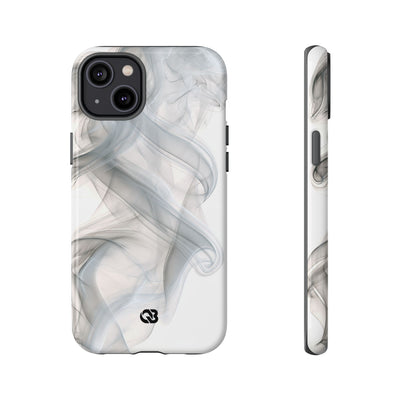 Vapor Noir · Tough Phone Case for iPhone · White