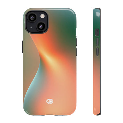 Radiant Contour · Tough Phone Case for iPhone · Orange