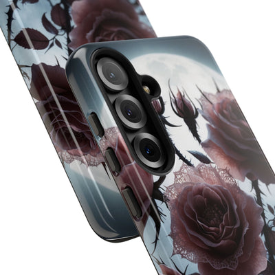 Lunar Lace Petals · Tough Coque de téléphone pour Samsung