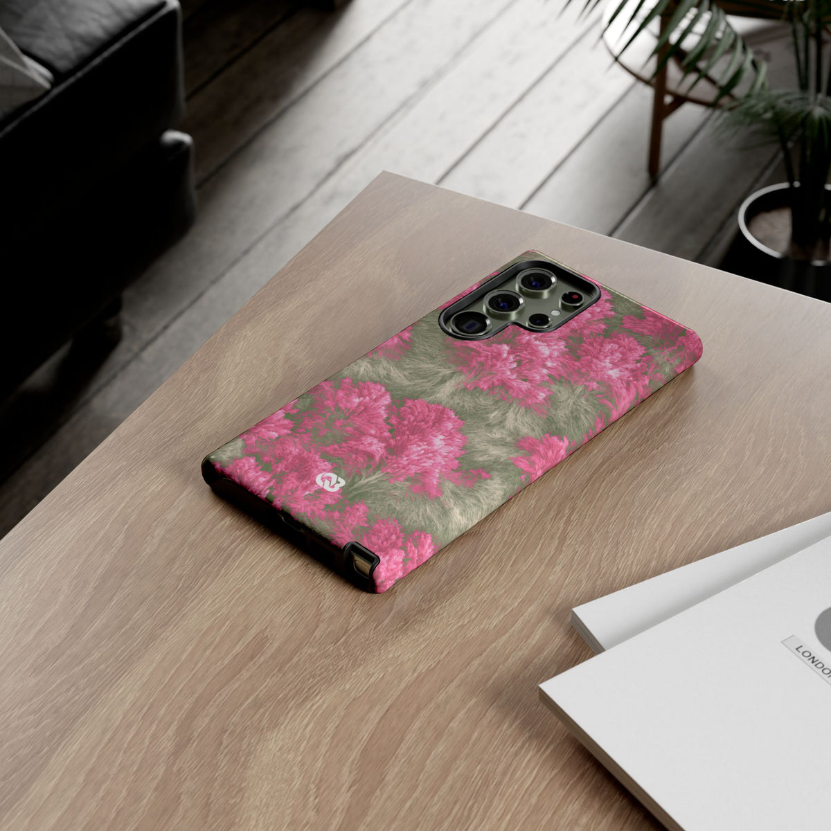 Digital Blossom · Tough Phone Case for Samsung · Pink