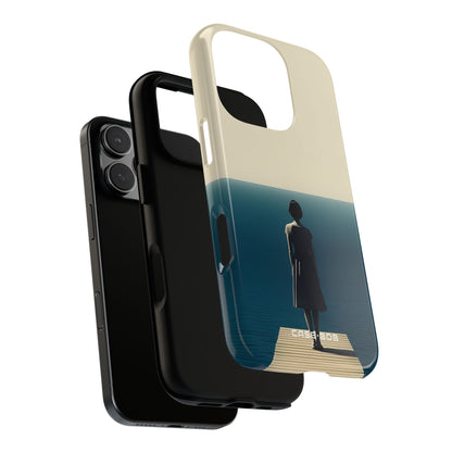 Dockside Silhouette iPhone 16 Pro Case - Tough