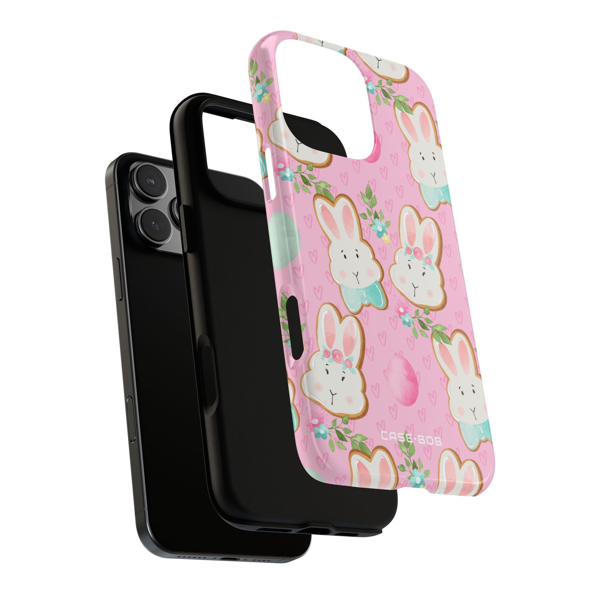 Bunny Blossom iPhone 16 Pro Max Skal - Tough