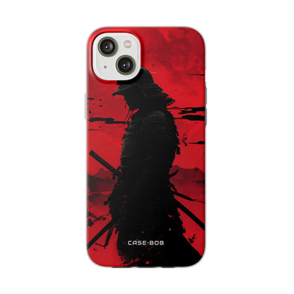 Crimson Samurai iPhone 14 Plus Case - Soft