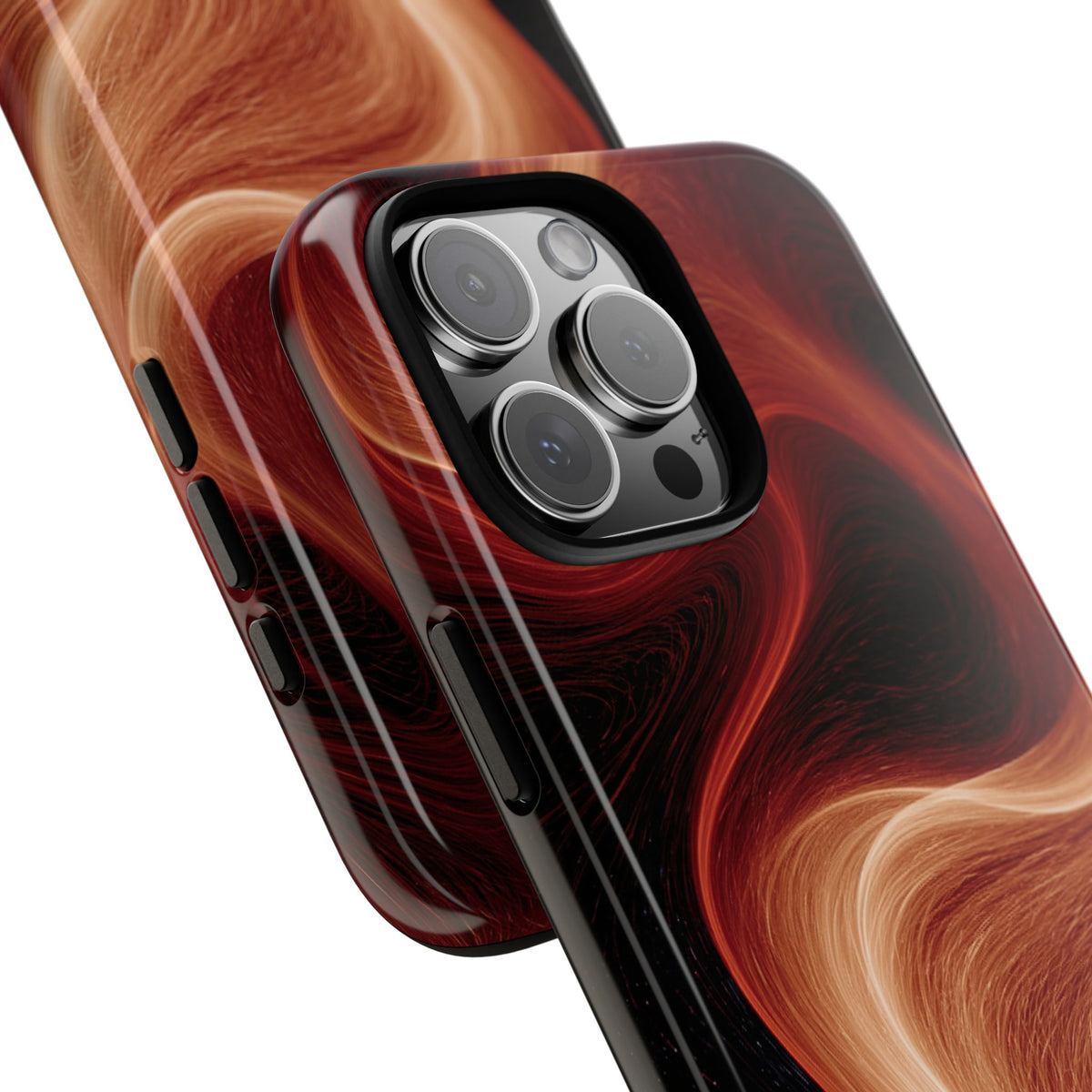 Solar Ember Flow · Tough Phone Case for iPhone · Orange