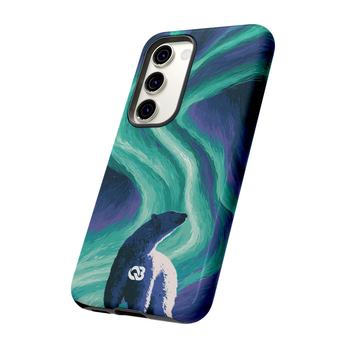 Arctic Aurora Bear · Tough Phone Case for Samsung · Teal