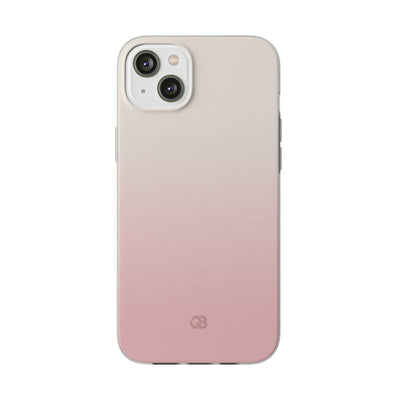 Pink Lite Phone Case for iPhone - Frosted Blush Horizon