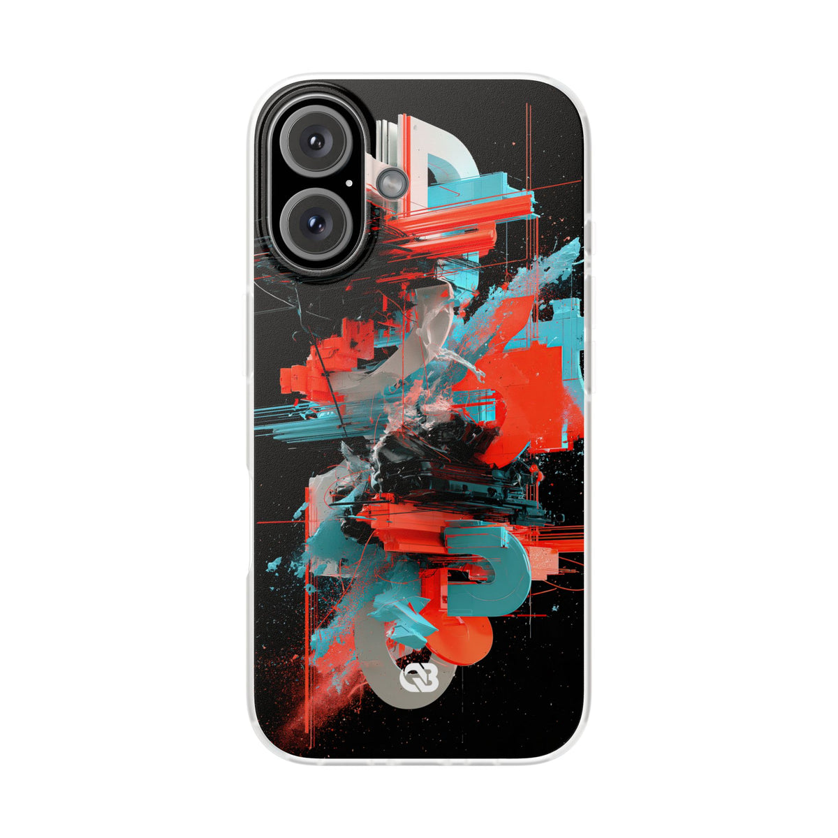 Fragmented Cyber Core · Lite Phone Case for iPhone ·  Black