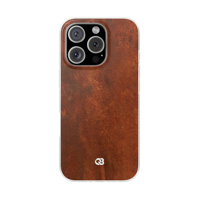 Orange Lite Phone Case for iPhone - Oxidized Iron Crust