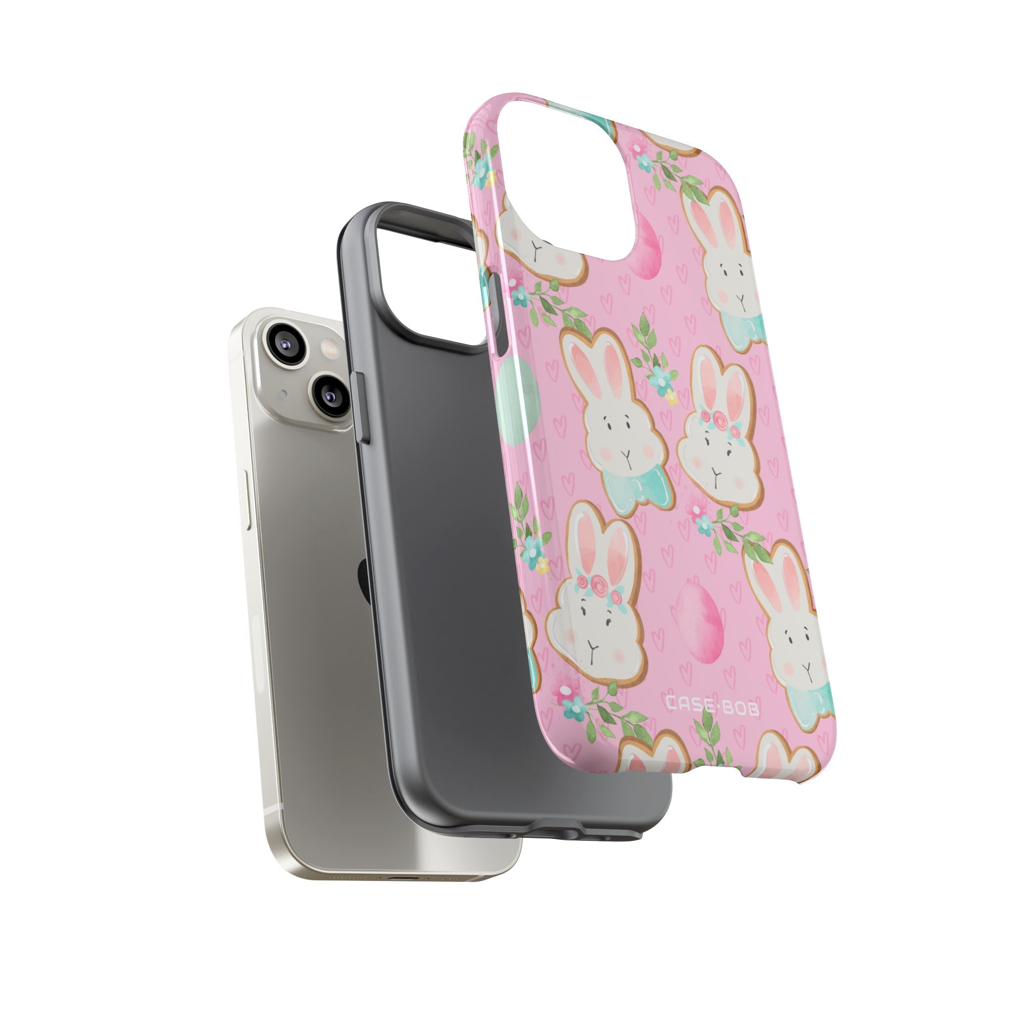 Bunny Blossom iPhone 14 Case - Tough
