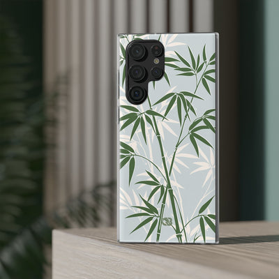Green Lite Phone Case for Samsung - Kyoto Bamboo Canopy