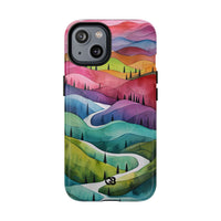 Fluid Rainbow Ridge · Tough 2.0 Case  · Magsafe