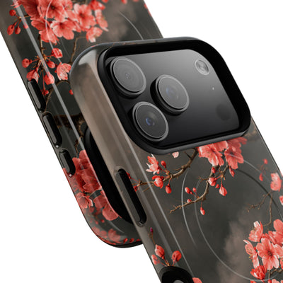 Dark Sakura Nocturne · Tough 2.0 Magnetic Phone Case for iPhone · Black