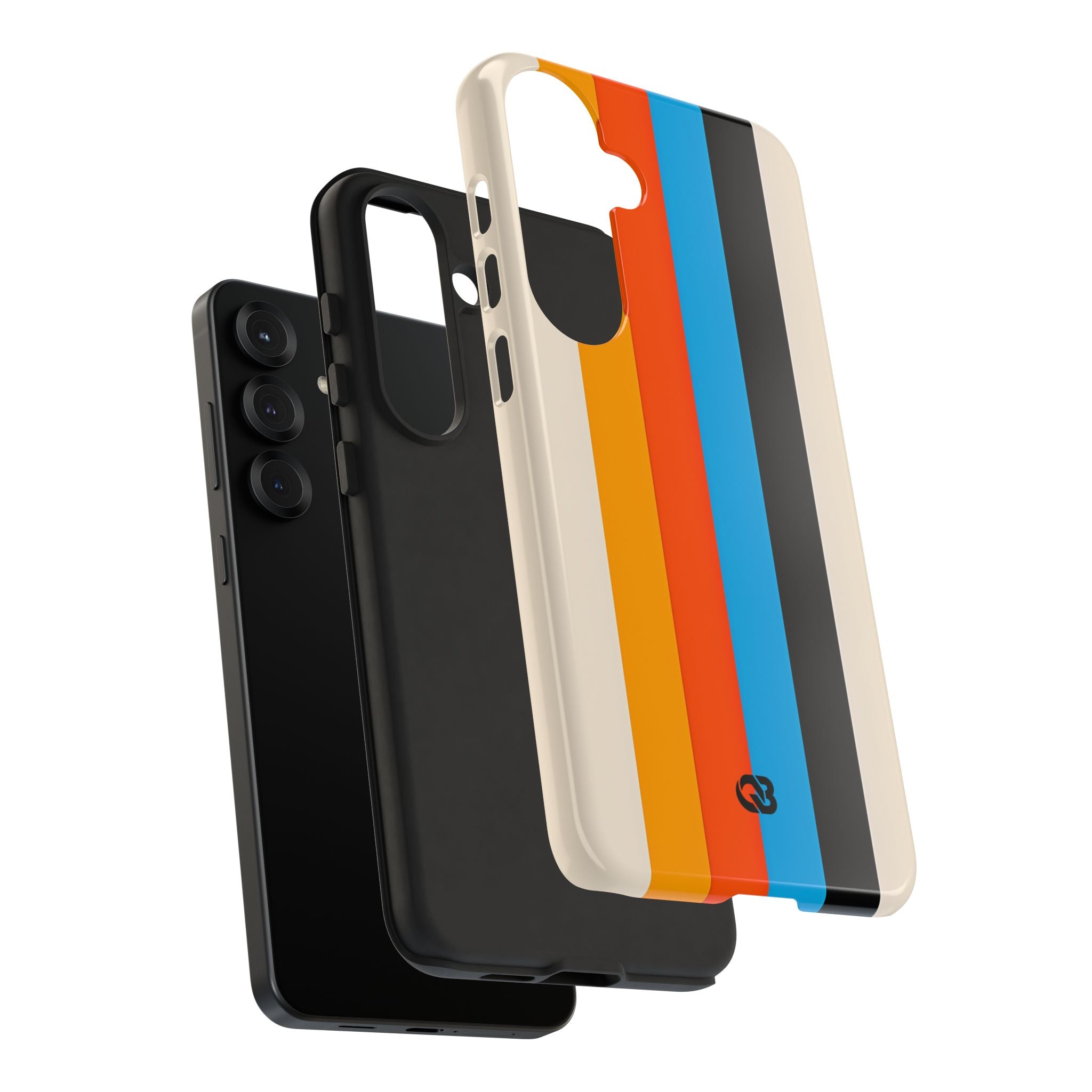 Retro Racing Stripes · Tough Custodia per Samsung