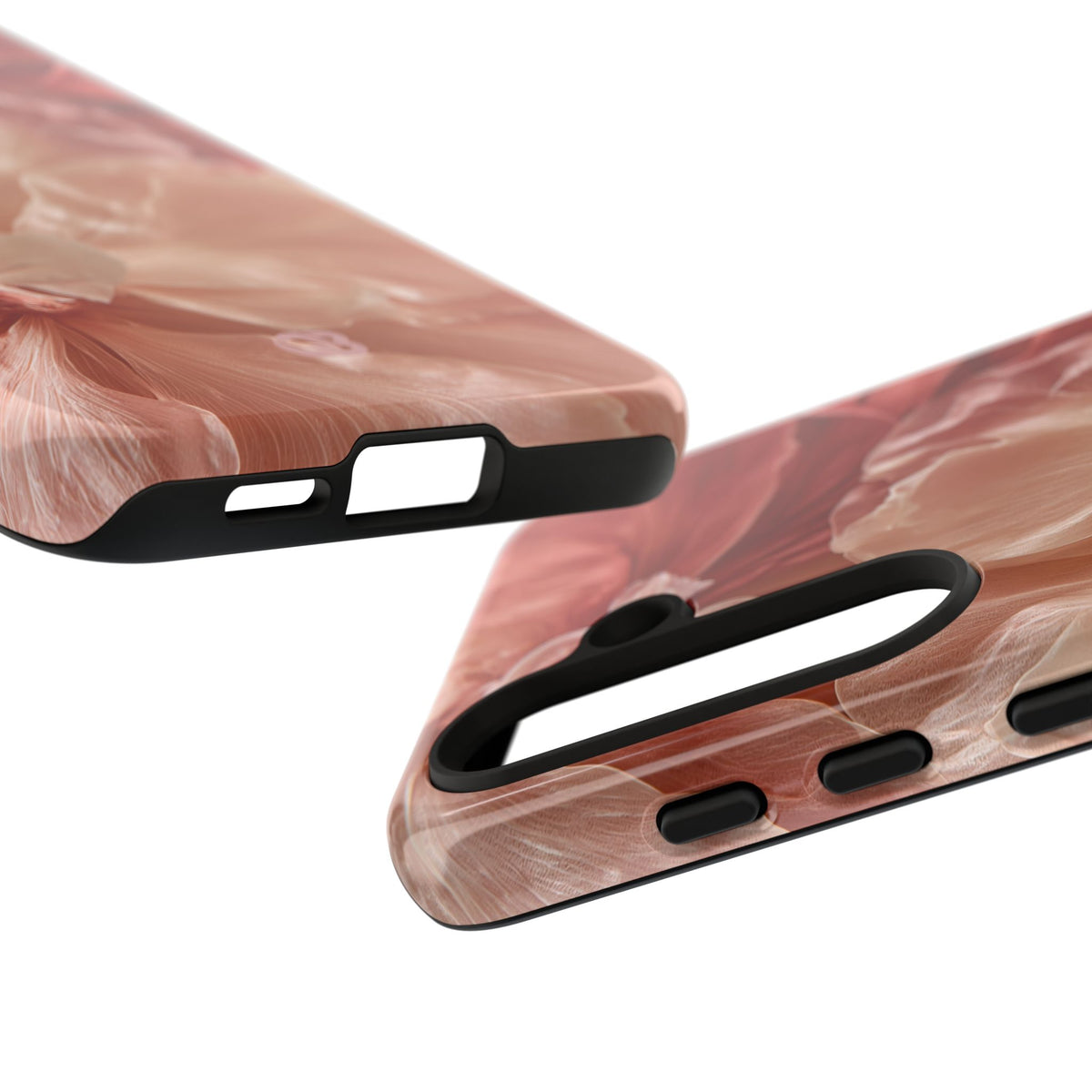 Blush Silk Bloom · Tough Phone Case for Samsung · Pink
