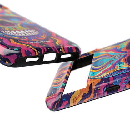 Flaming Skull Google Pixel 8 Pro Case - Tough