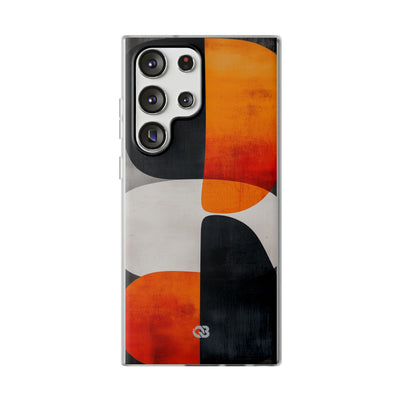 Burnt Amber Flow · Soft Phone Case for Samsung