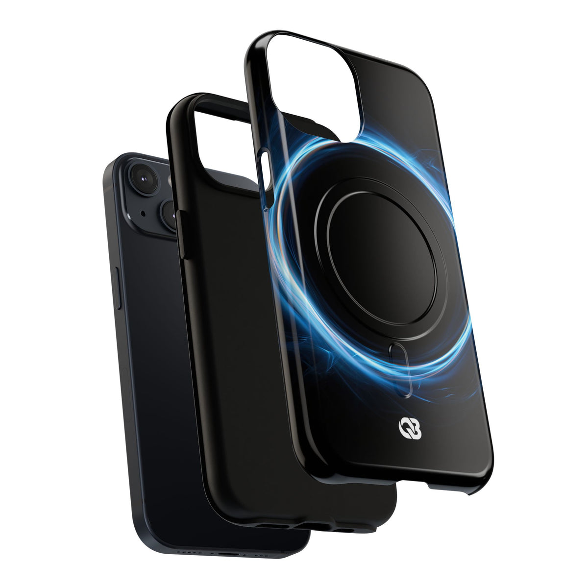 Luminous Corona · Tough 2.0 Magnetic Phone Case for iPhone · Blue