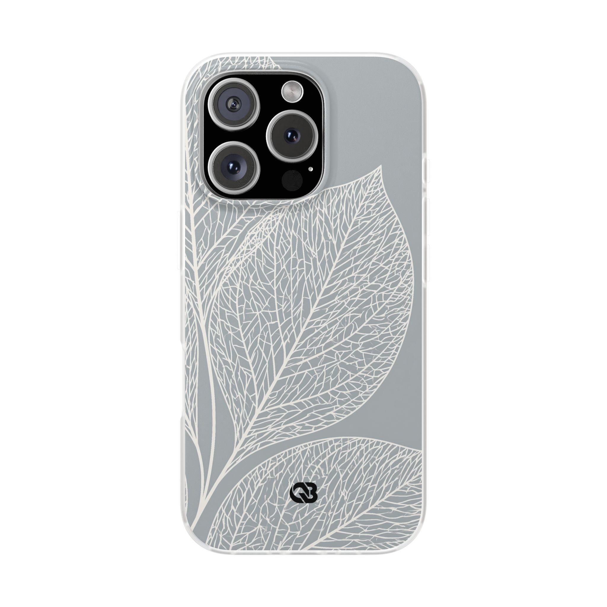 Grey Lite Phone Case for iPhone - Frosted Ash Veins