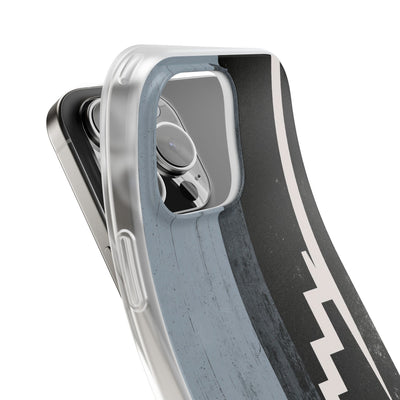 Grey Lite Phone Case for iPhone - Industrial Concrete Void