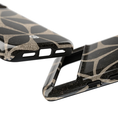 Concrete Mosaic Star · Tough Phone Case for Pixel ·  Black
