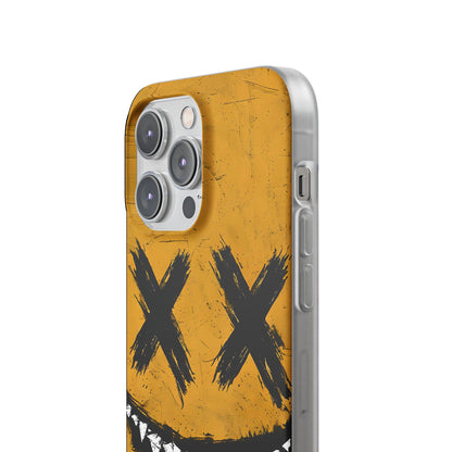 Jagged Smile Yellow iPhone 14 Pro Max Case - Soft