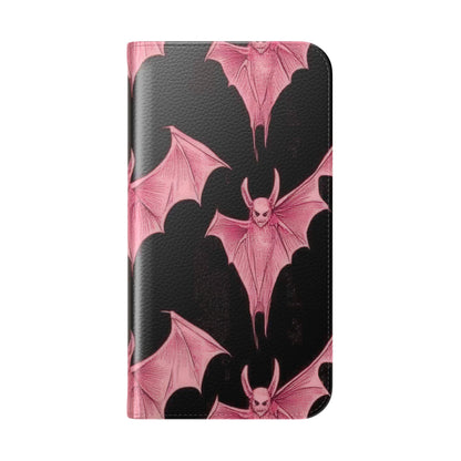 Pink Batwave - iPhone 16 Pro Case - Wallet