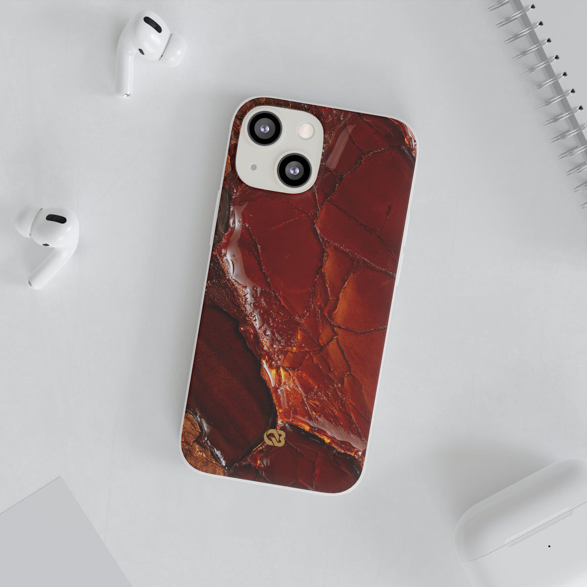 Amber Embrace · Lite Phone Case for iPhone ·  Brown