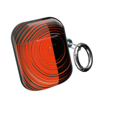 Orbital Meridian · Hard Case for AirPods & AirPods Pro · Orange