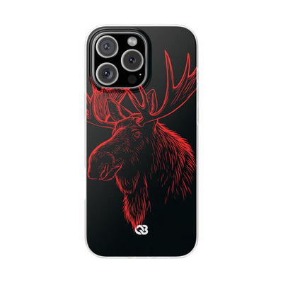 Nordic Elk · Lite Phone Case for iPhone ·  Black