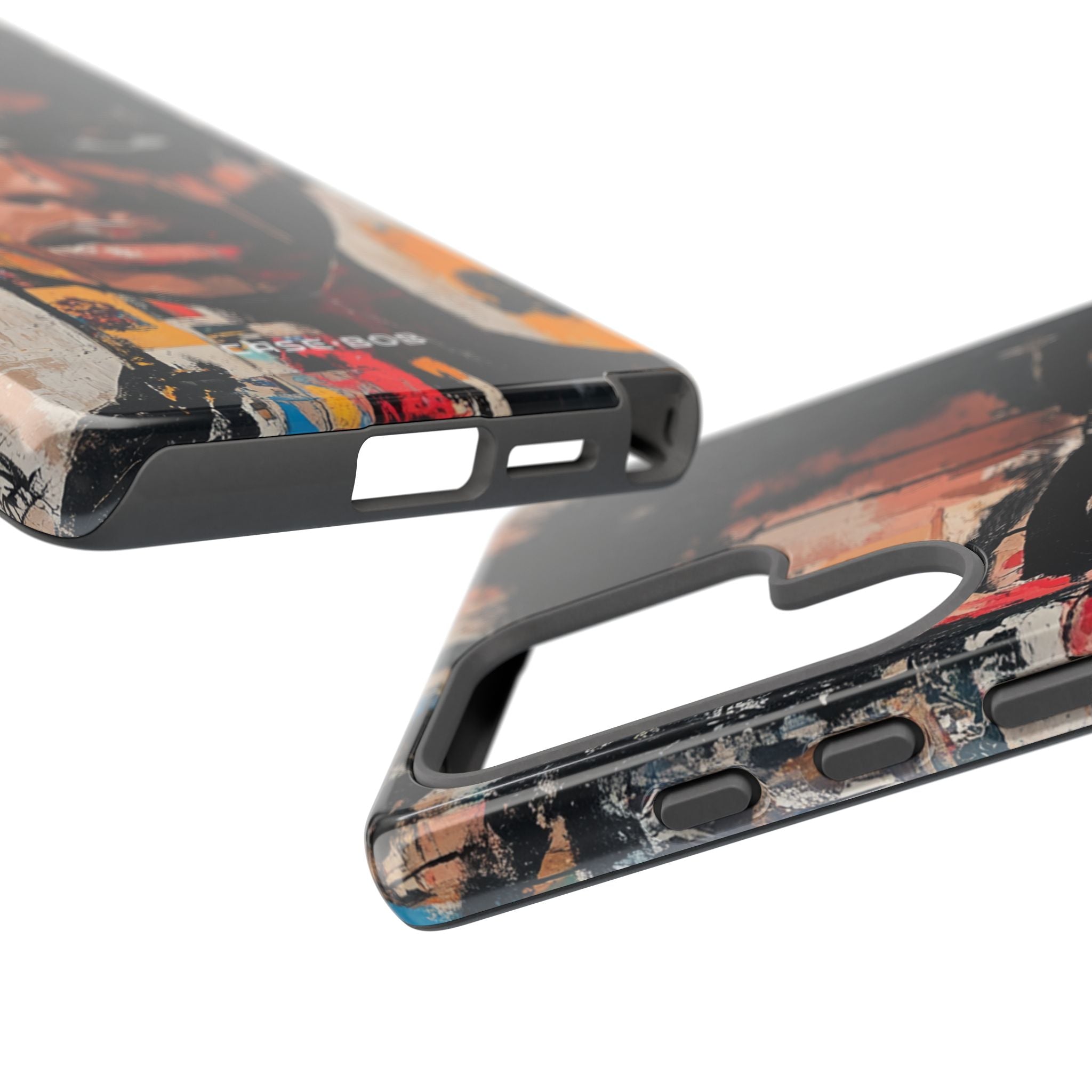 Maskiertes Porträt Drips Samsung S25 Ultra Case - Tough