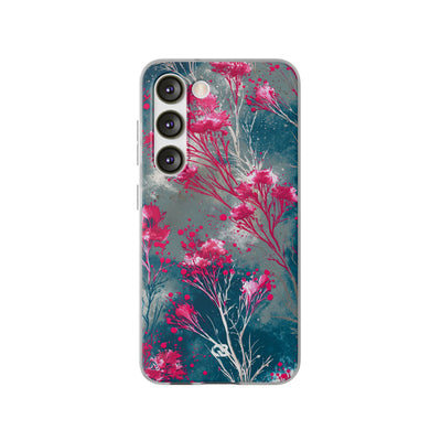 Cyber Blossom · Lite Phone Case for Samsung · Teal