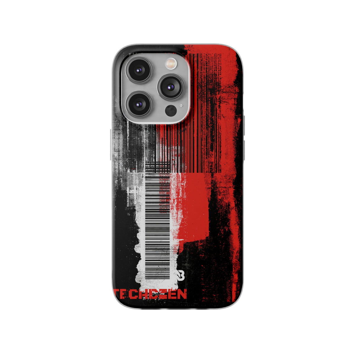 Distorted Barcode · Lite Phone Case for iPhone ·  Black
