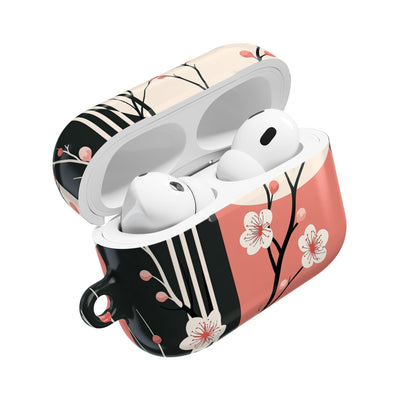 Nocturne Sakura Branch · Hard Case for AirPods & AirPods Pro · Black