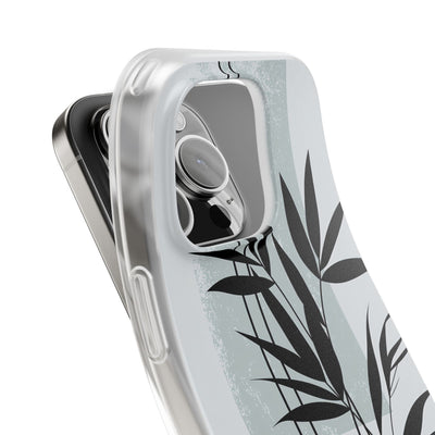 Grey Lite Phone Case for iPhone - Sage Bamboo Noir