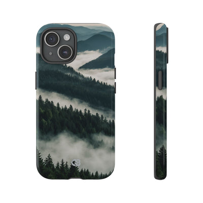 Misty Pine Peaks · Tough Phone Case for iPhone