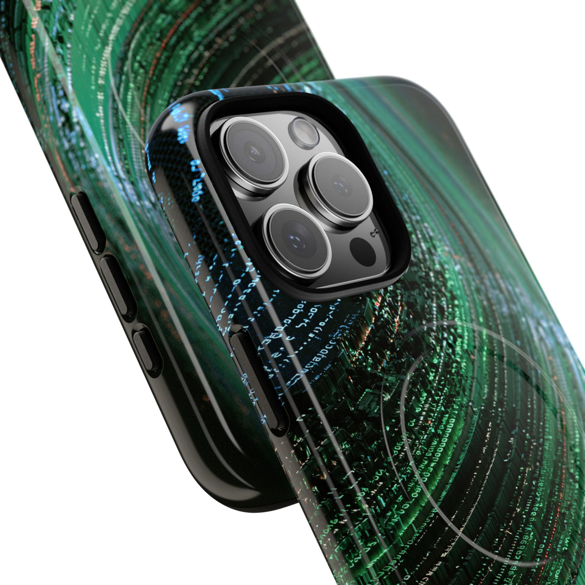 Orbital Data Stream · Tough 2.0 Magnetic Phone Case for iPhone · Green