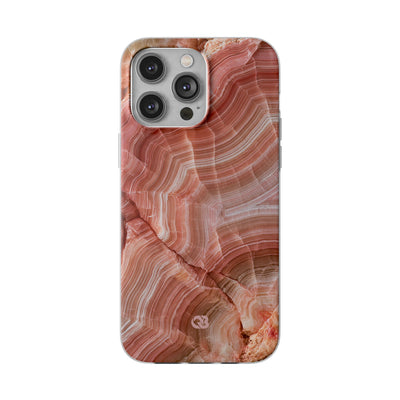 Blushing Rose Strata · Lite Phone Case for iPhone ·  Pink