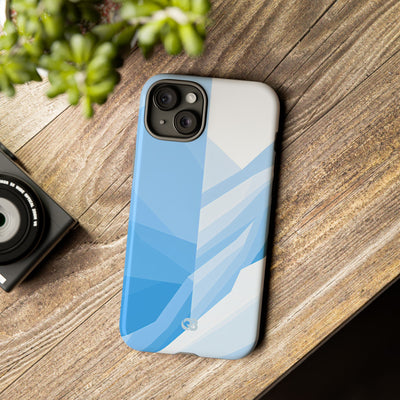 Blue Tough Phone Case for iPhone - Arctic Glacial Ridge