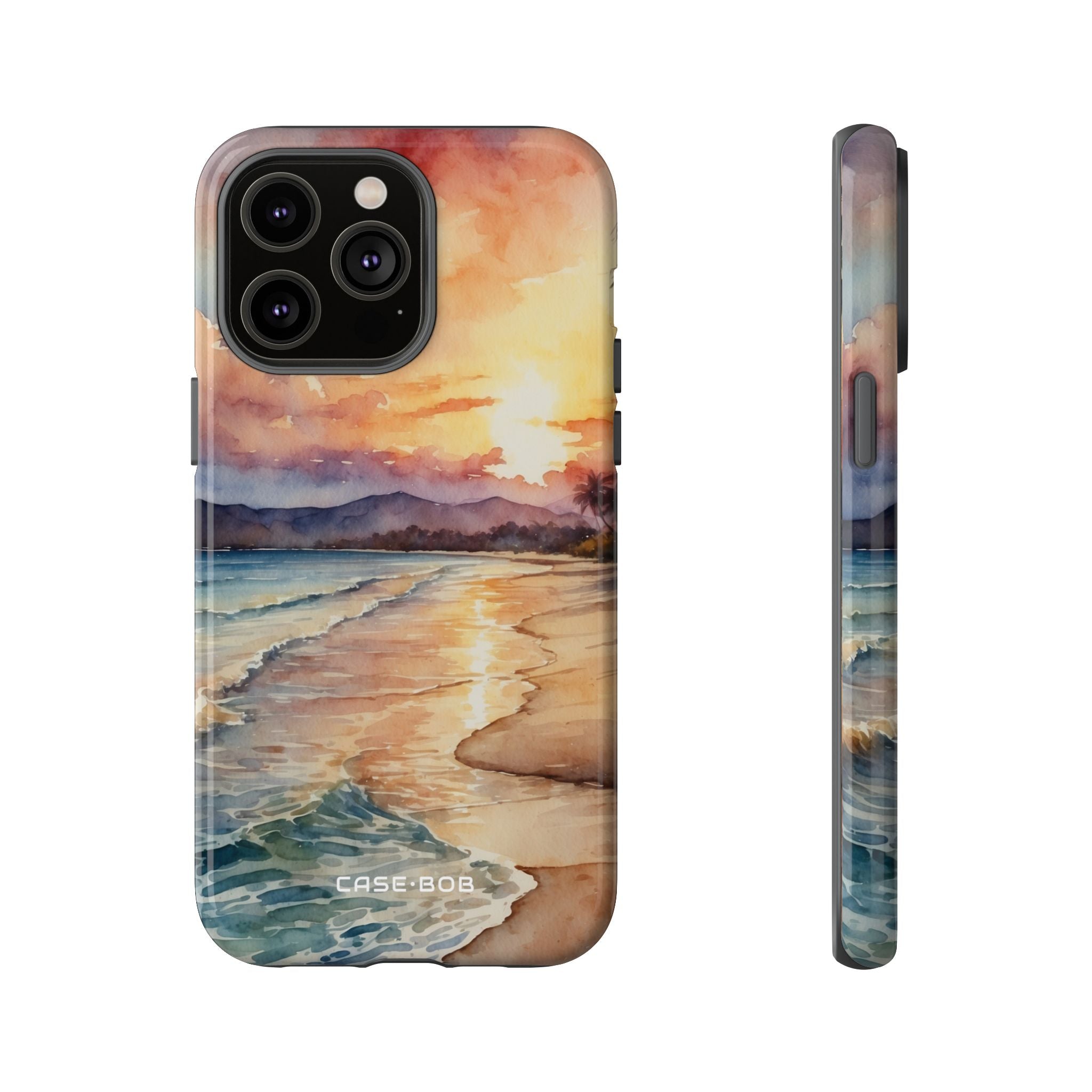 Sunset Reflection iPhone 14 Pro Max Case - Tough