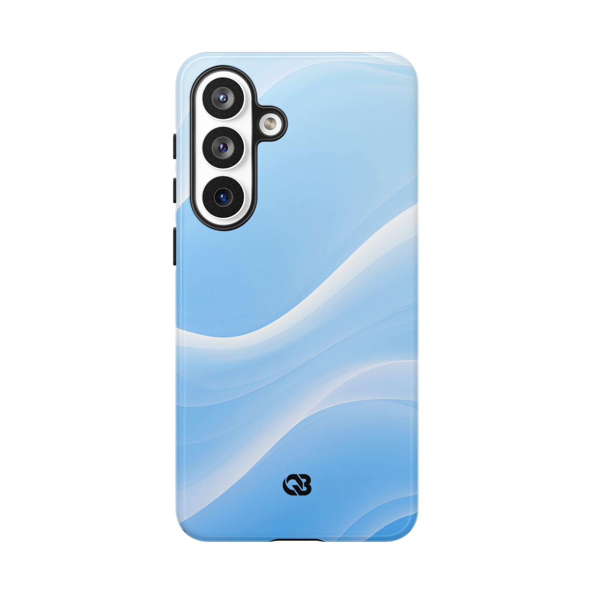 Blue Tough Phone Case for Samsung - Glacial Blue Silk