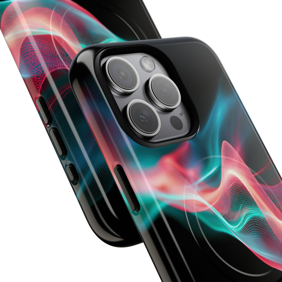 Digital Frequency · Tough 2.0 Magnetic Phone Case for iPhone · Black