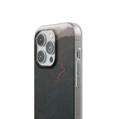 Crimson Ridge Pass · Lite Phone Case for iPhone ·  Black