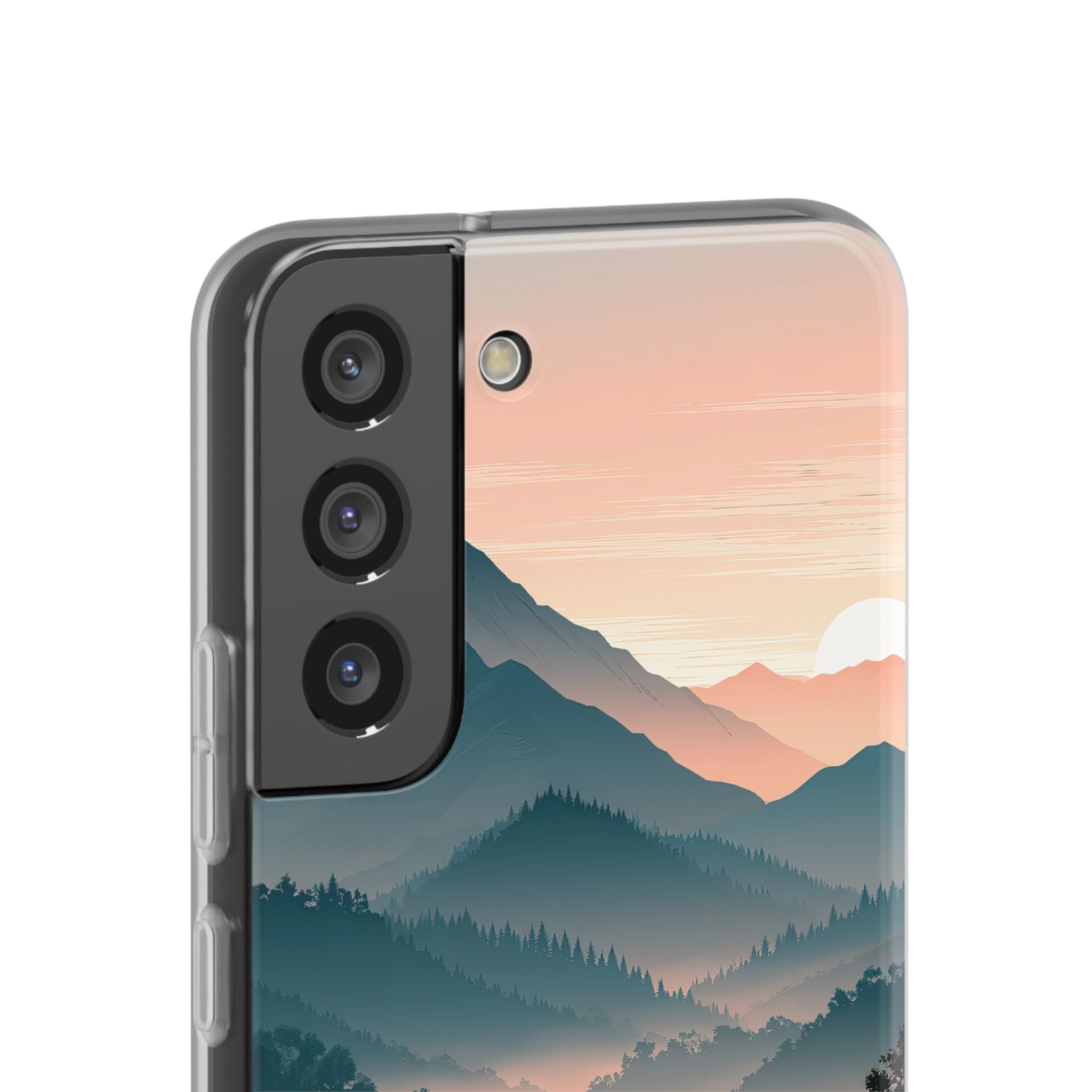 Teal Lite Phone Case for Samsung - Alpine Teal Horizon