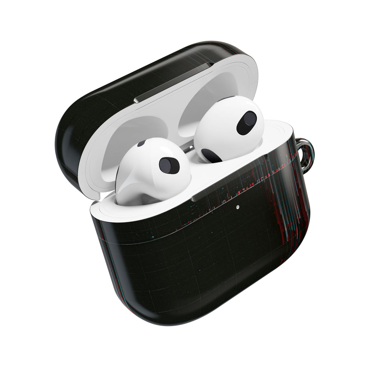 Chromatic Fracture · Hard Case for AirPods & AirPods Pro · Black
