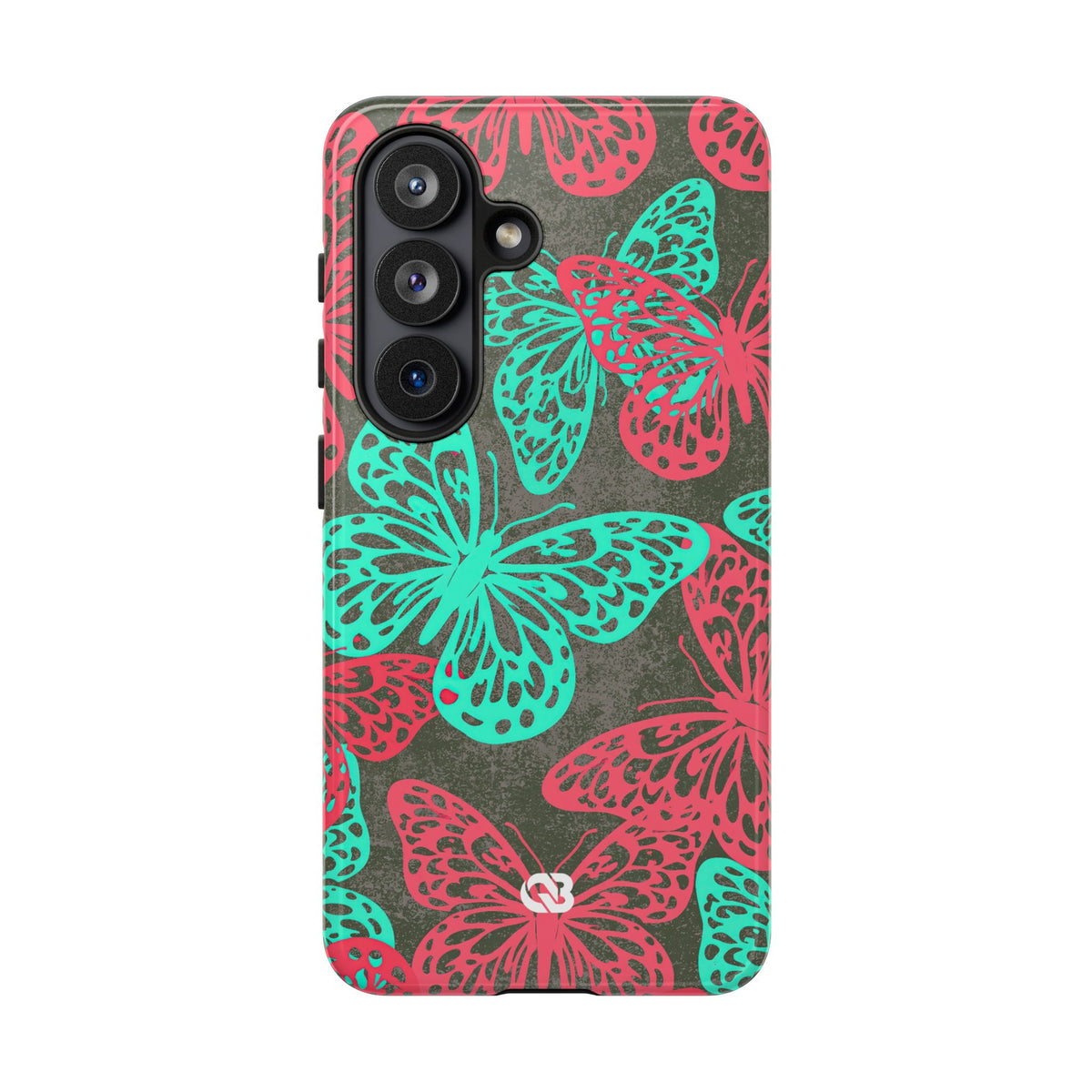 Electric Papillon · Tough Phone Case for Samsung · Pink